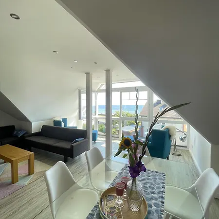 Ruegen Mit Unglaublichem Meerblick & Strandnaehe Mit Sauna - Whirlwanne